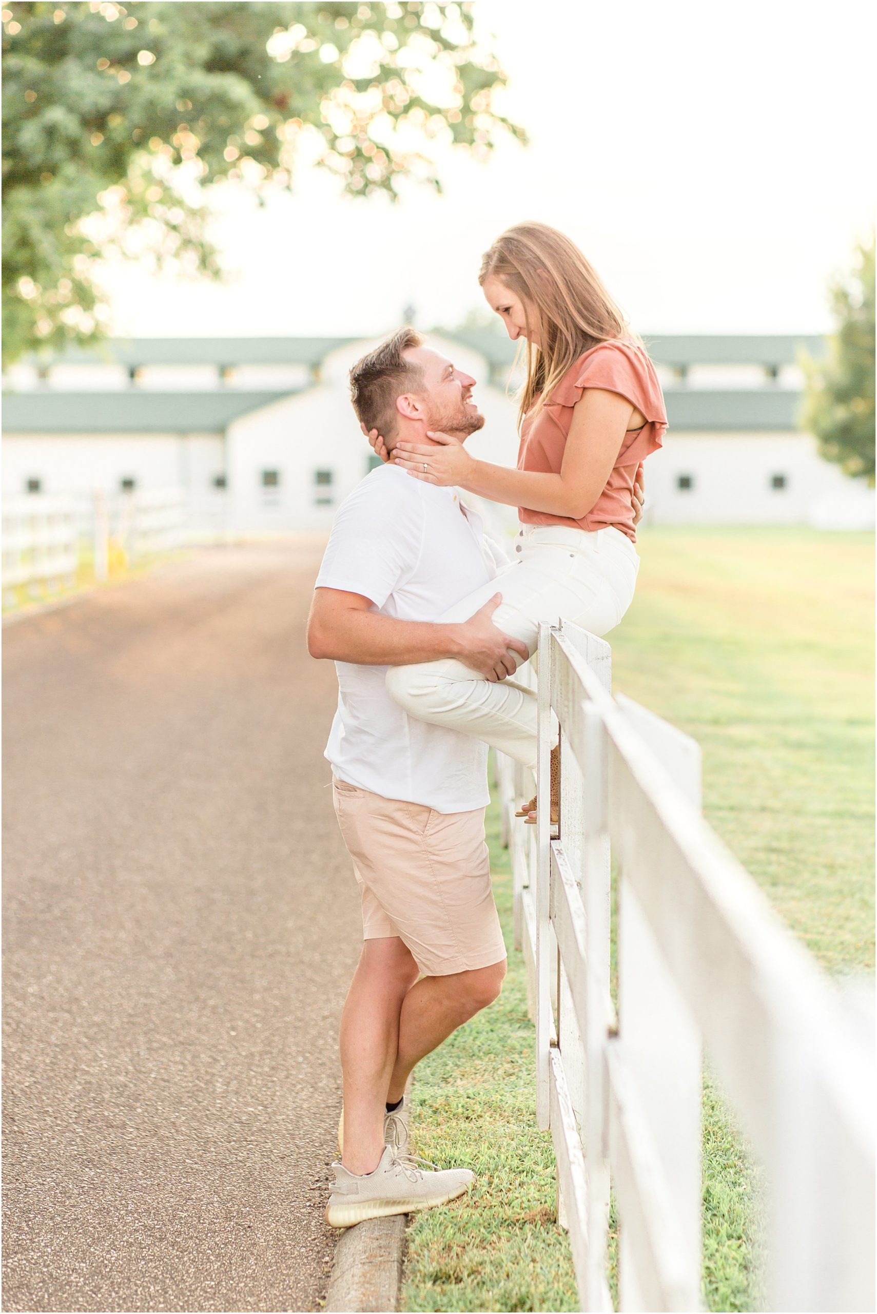 engagement photos at harlinsdale farms in franklin tn by nashville family photographer