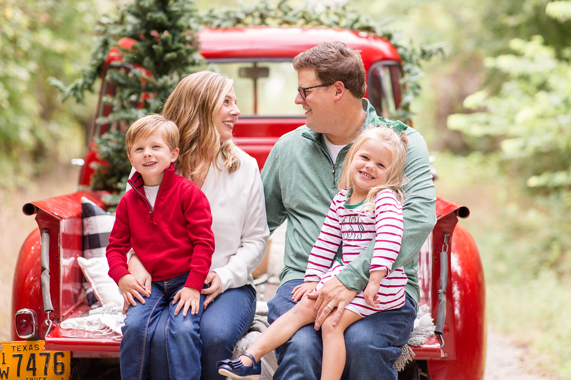 holiday mini session in McKinney TX