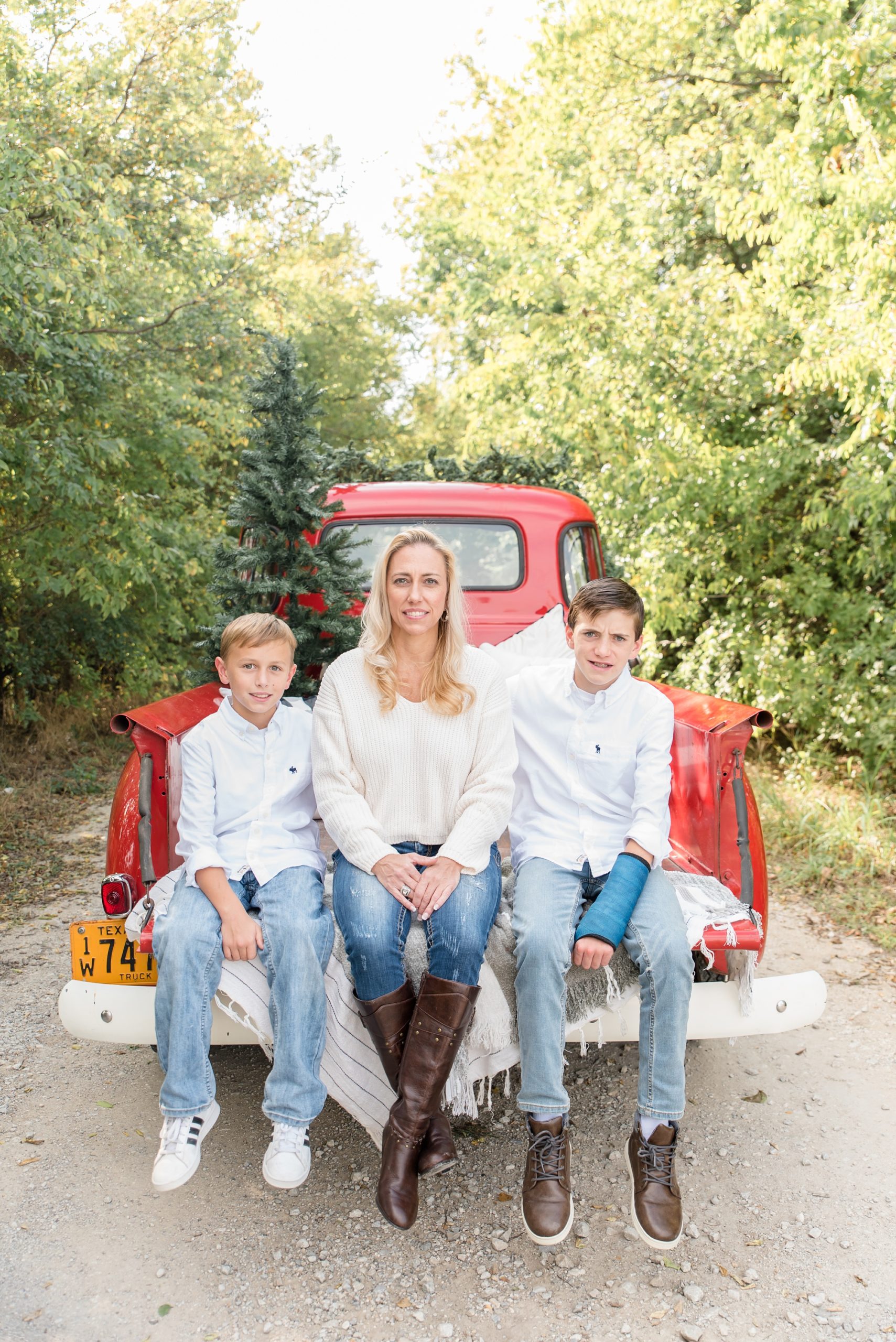 holiday mini session in McKinney TX