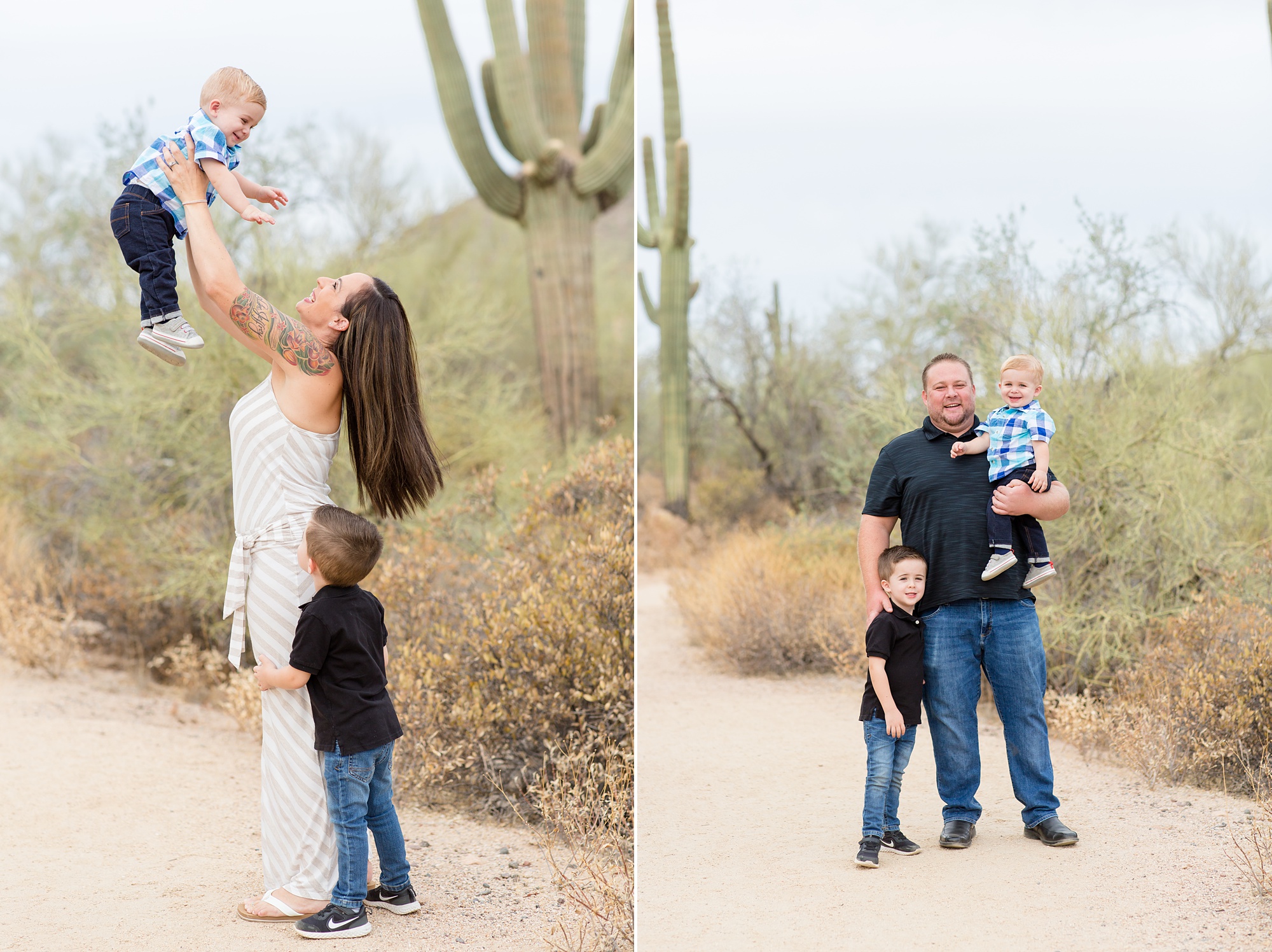 family portraits in Arizona with Rebecca Rice Photography