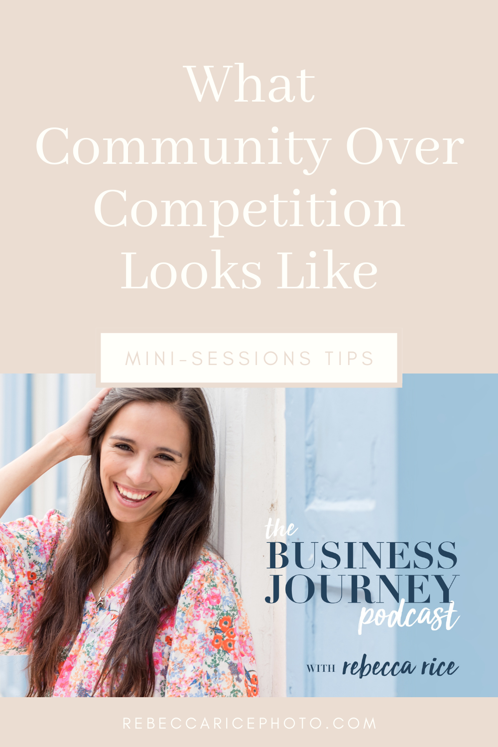 building community over competition 