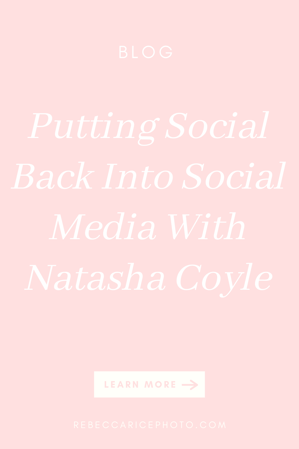 Putting Social Back Into Social Media With Natasha Coyle | Social Media Tips