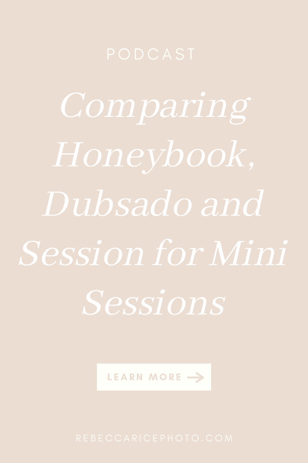 Comparing CRMs for Mini-Sessions: Rebecca Rice Photography compares 3 CRMs, Honeybook, Dubsado and Session for mini-session photographer