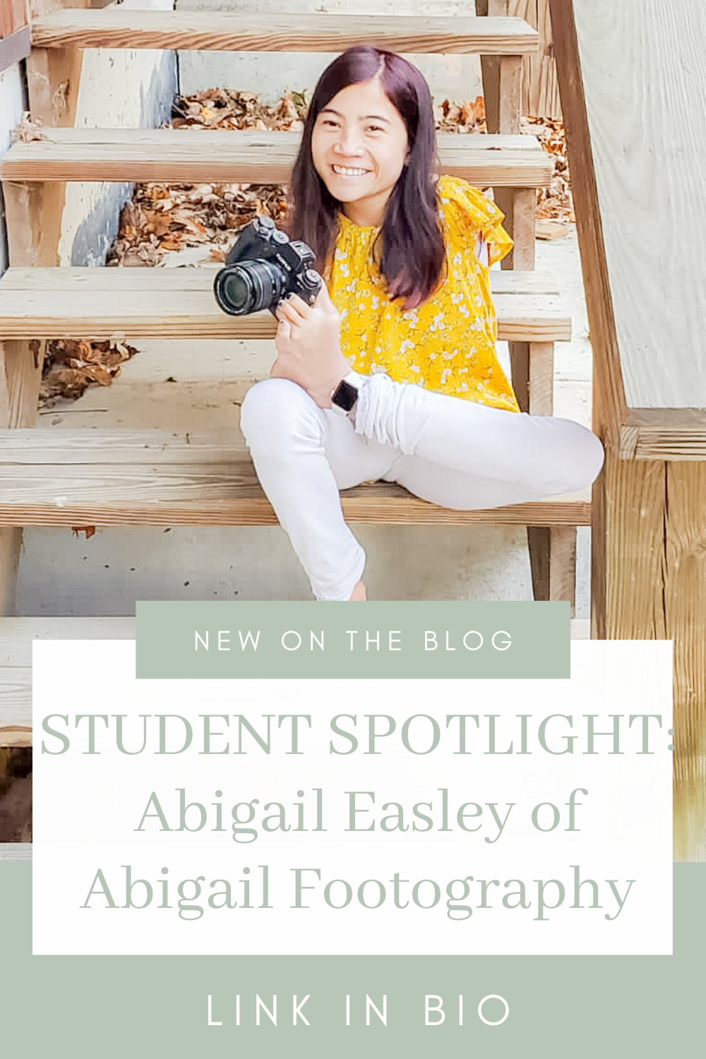 Abigail Easley shares her business journey as the owner of Abigail Footography
