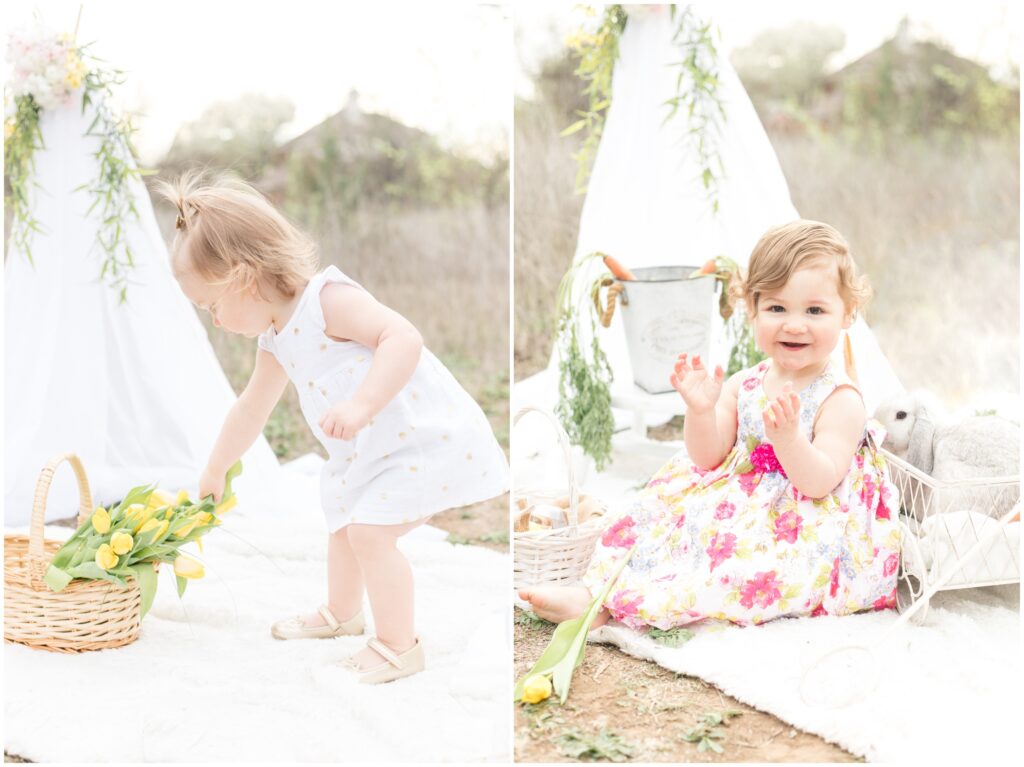 mini session theme idea easter minis
