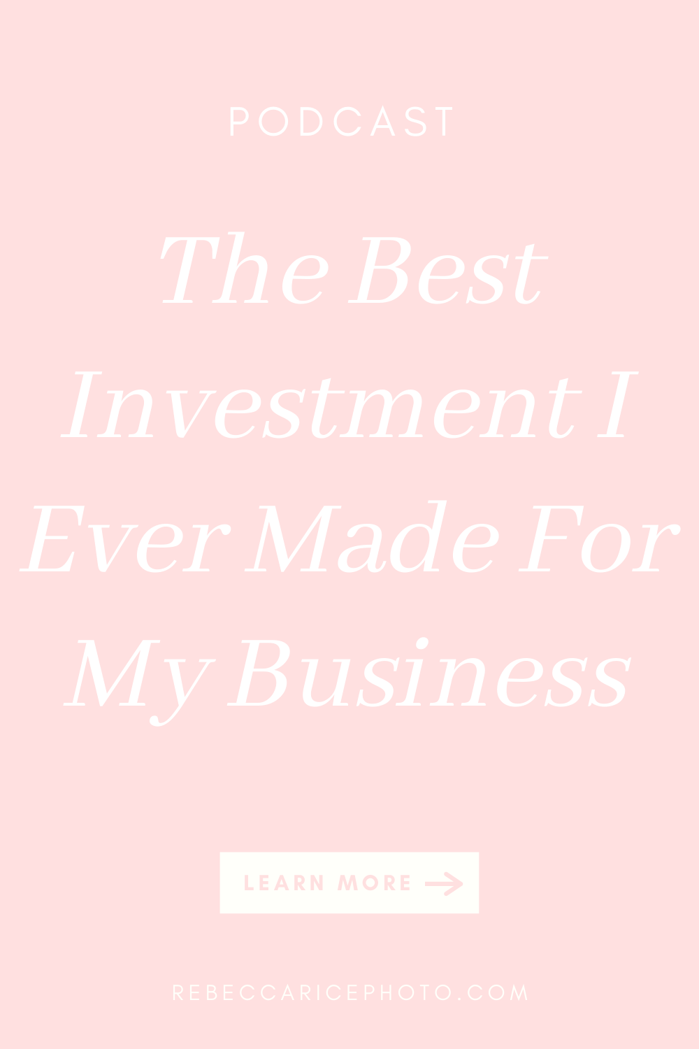 the best investment I ever made for my business 