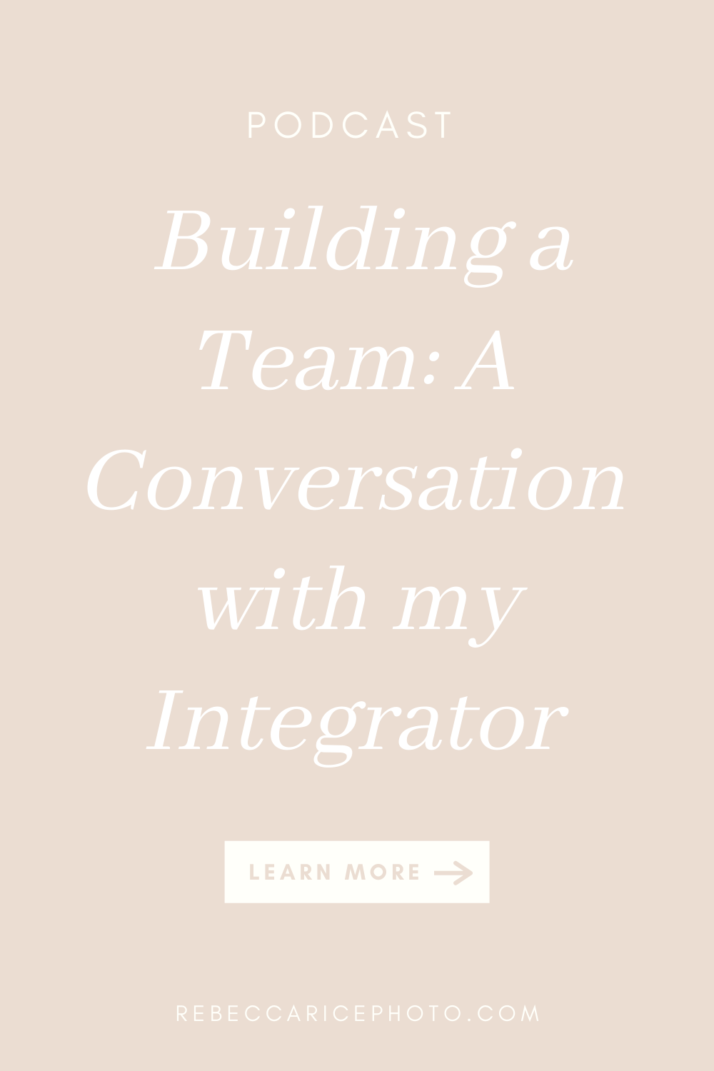 Conversation with my Integrator, Kat Schmoyer: tips for building a team shared on the Business Journey Podcast with Rebecca Rice