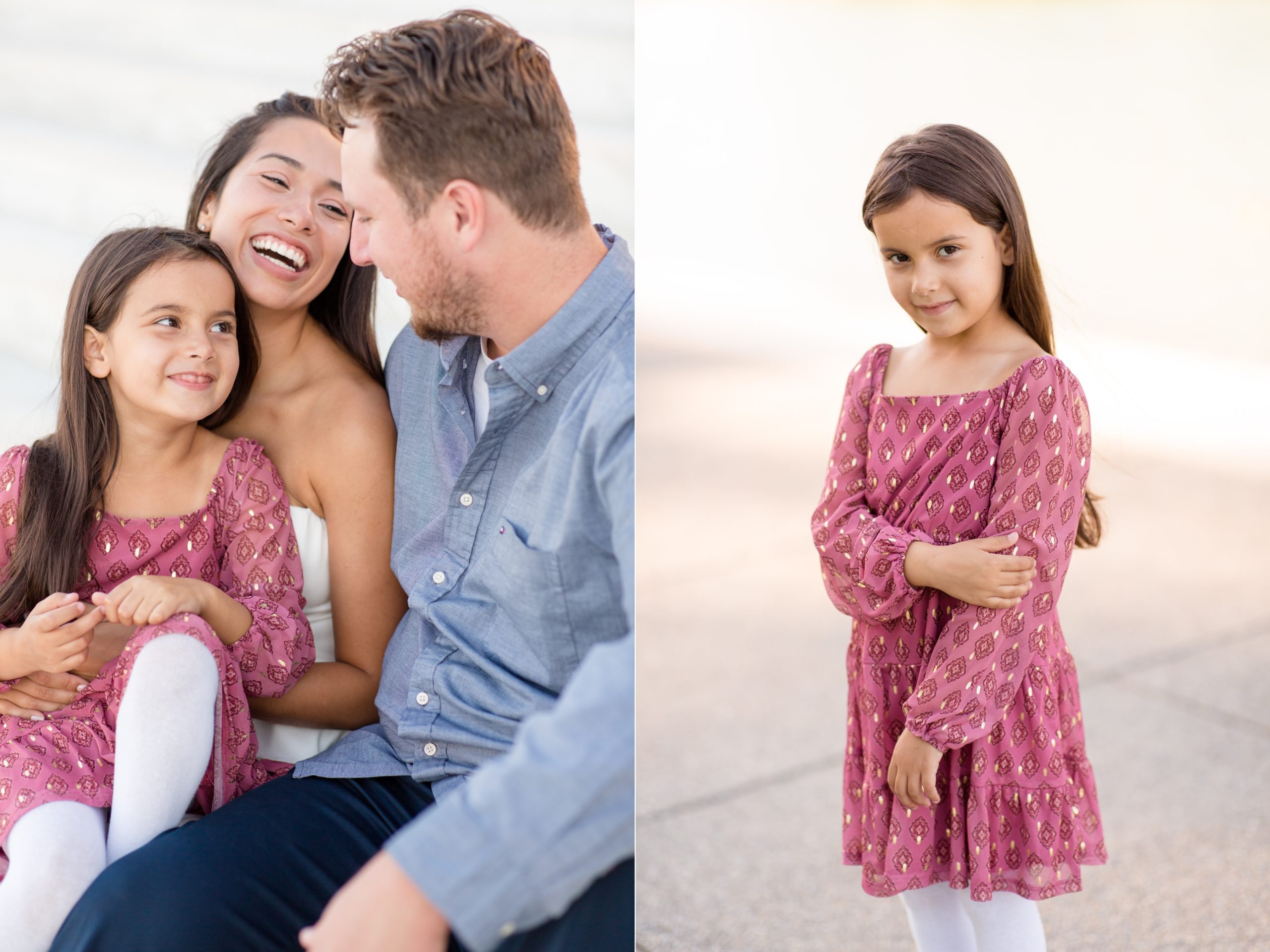 Summer family portrait session in Washington, DC with Rebecca Rice Photography.