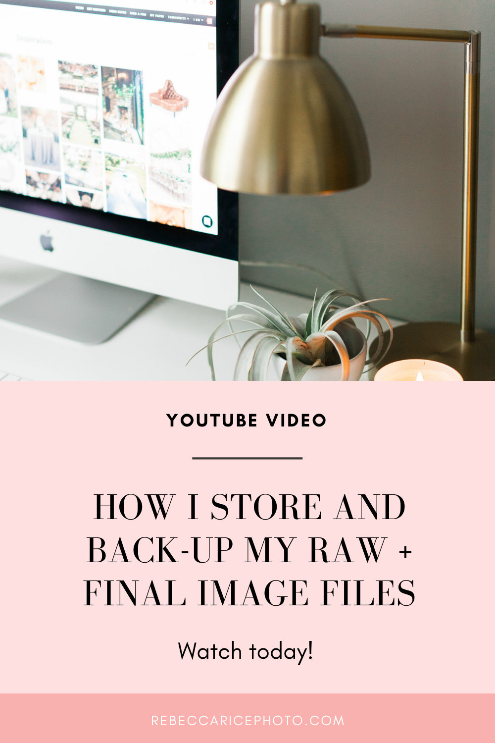 How I Store and Back-Up My RAW + Final Image Files