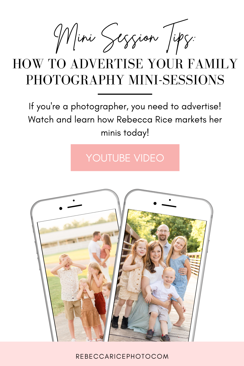 How to Advertise Family Photography Mini Sessions