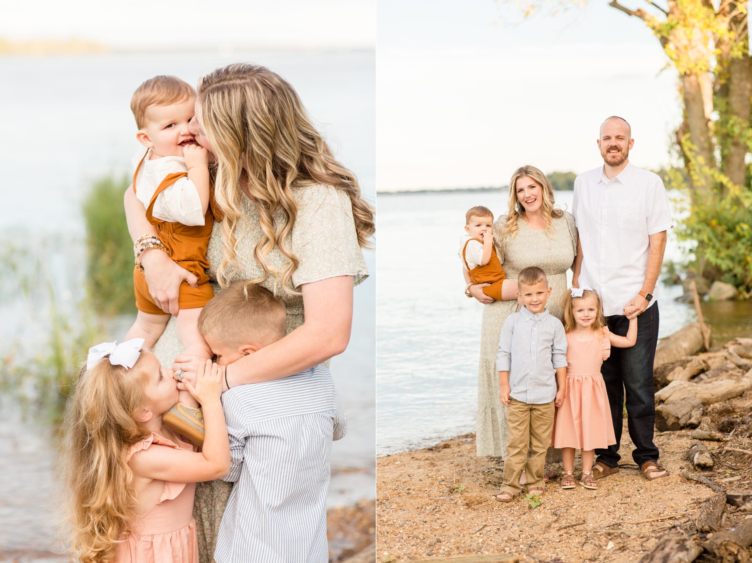 family portrait session in the fall at James River in Richmond, VA with family photographer and educator Rebecca Rice of Rebecca Rice Photography. Click to see more from this session live on the blog now! 