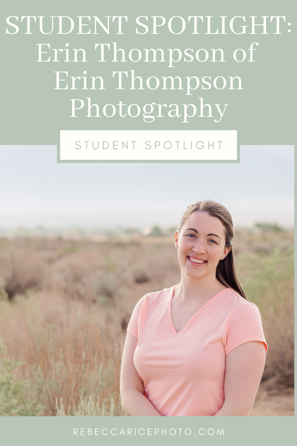 Student Spotlight: Erin Thompson of Erin Thompson Photography