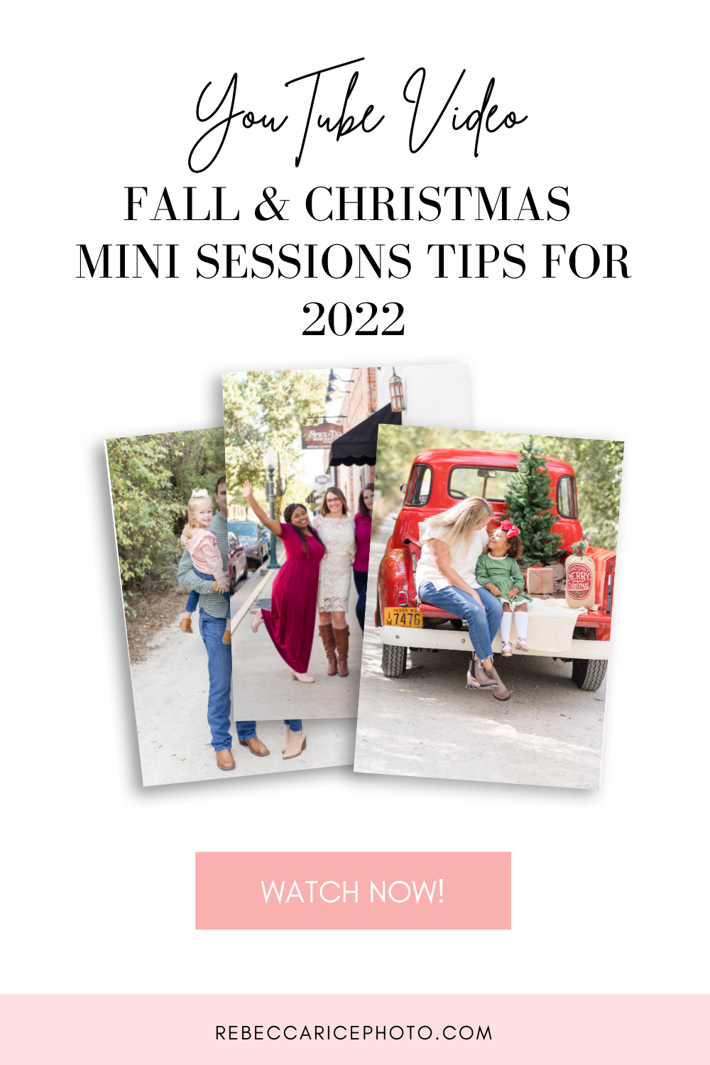 Fall and Christmas mini sessions trip for 2022