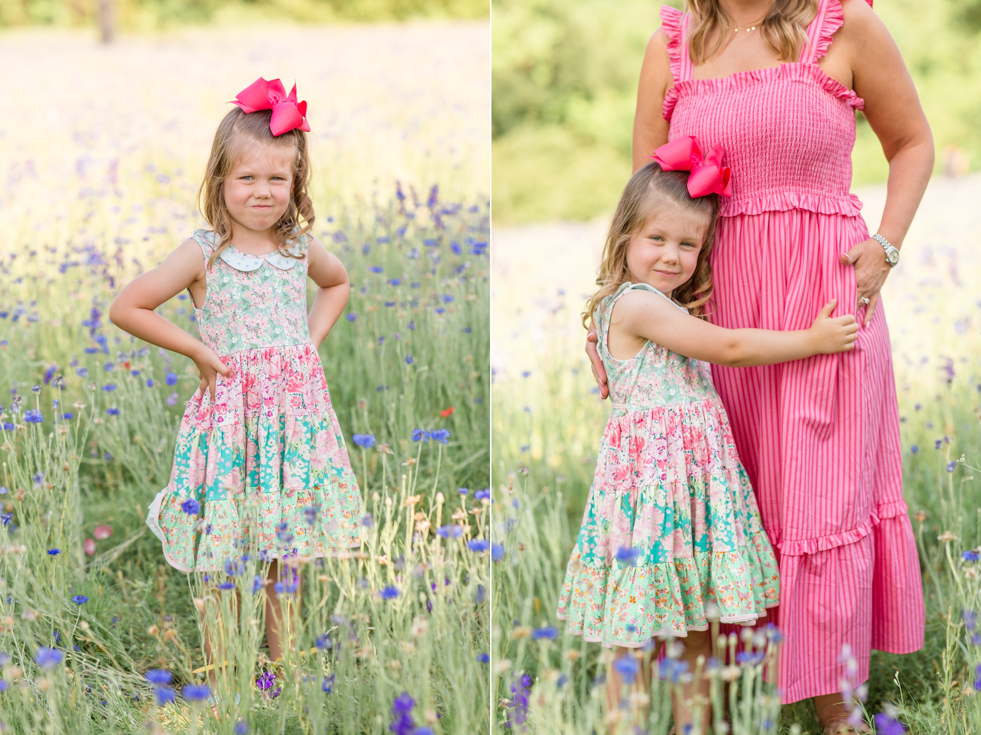 Wildflower mini sessions in Richardson, Texas wildflower field in the spring with family photographer and educator Rebecca Rice Photography. Click to see more from this session live on the blog now!