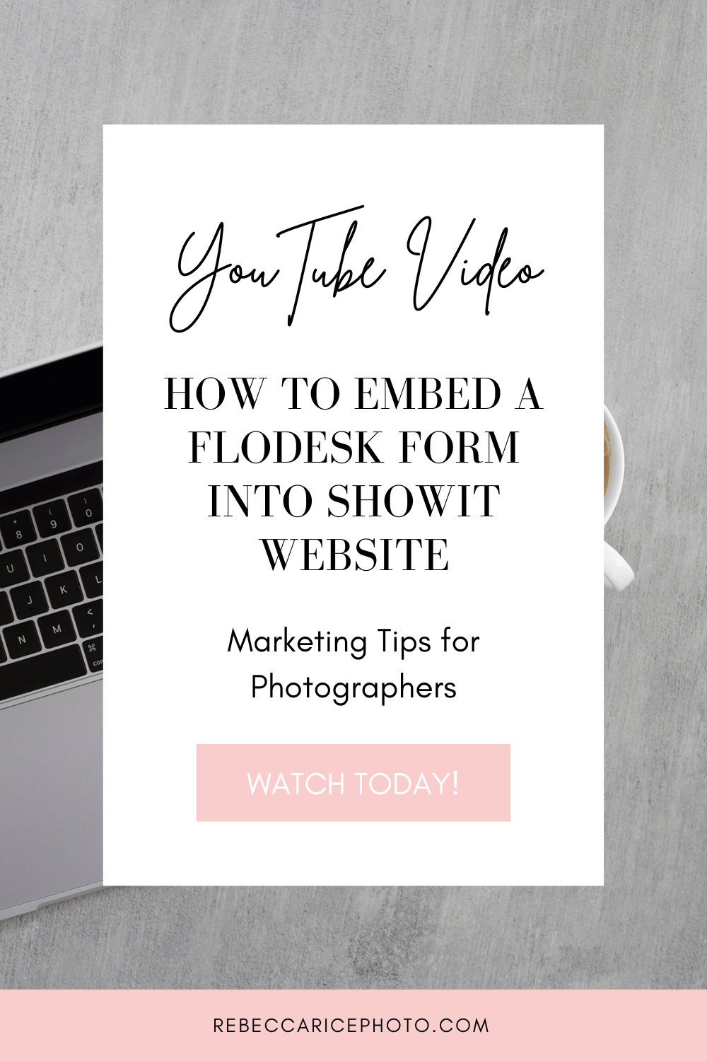 How to Embed a Flodesk Form into Showit Website | How to Grow Your Email List