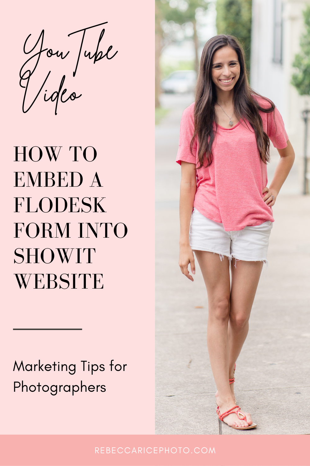How to Embed a Flodesk Form into Showit Website | Marketing Tip