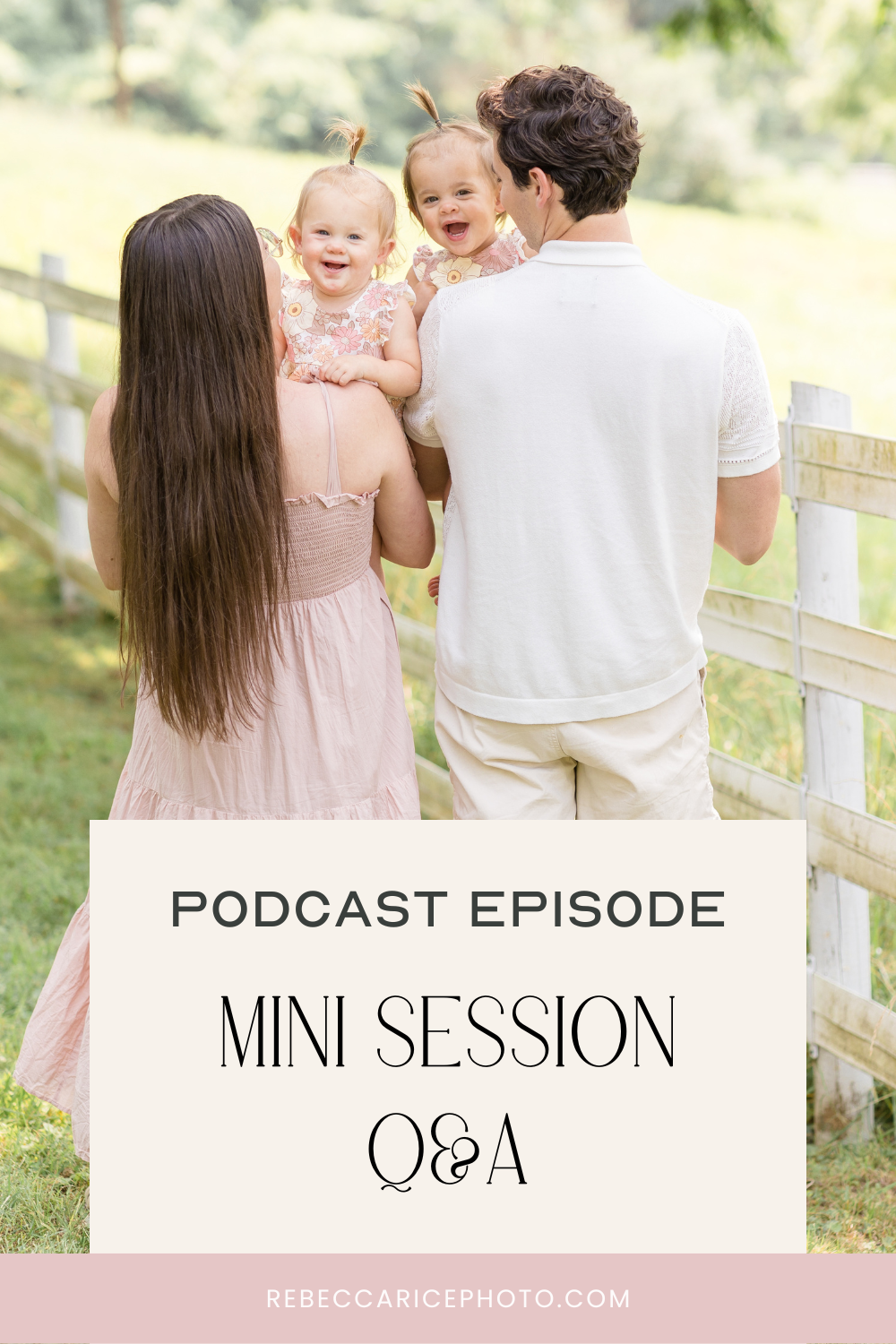 Answering Mini Sessions Questions on the Business Journey Podcast with Rebecca Rice TODAY! -rebeccaricephoto.com